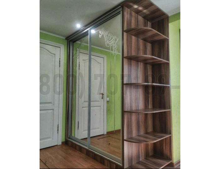 Шкаф с пескоструйным рисунком в Щербинке